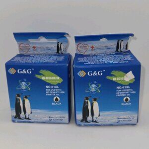 G & G NH-RC563W/BK NO 61XL FOR USE WITH HP DESKJET 1000 1010 3000 2050 1050 3510